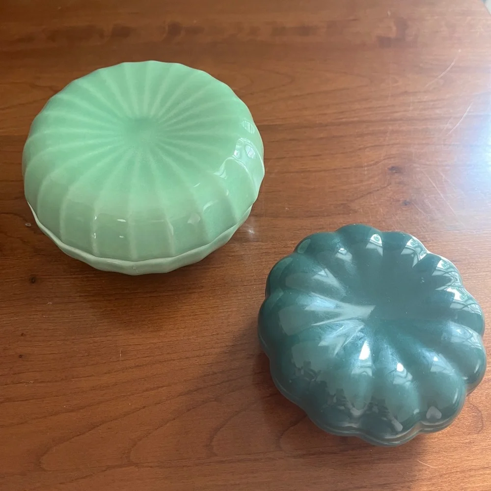 EUC IKEA trinket covered bowls